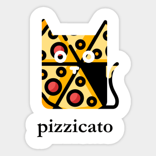 Pizzicato Sticker